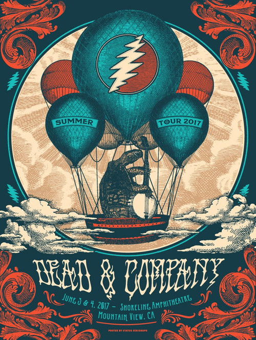 Dead & Company: 2017.06.03 - Shoreline Amphitheatre - Mountain View, CA (2017) poster
