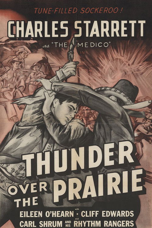 Thunder Over the Prairie (1941) poster