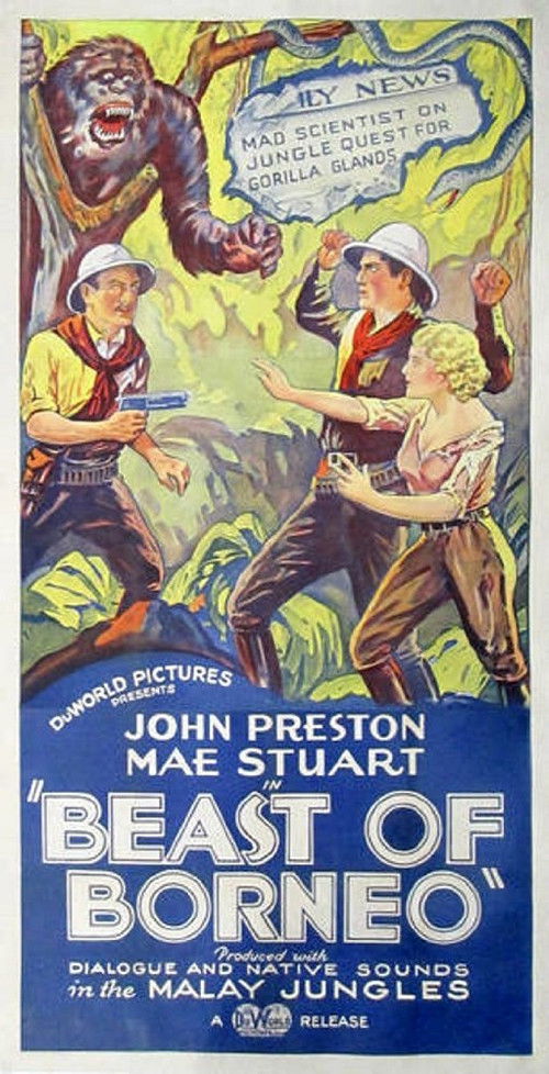 The Beast of Borneo (1934) poster