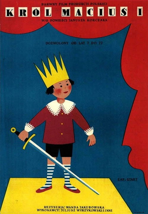 Król Maciuś I (1958) poster