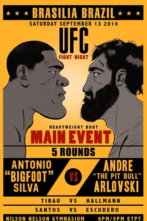 UFC Fight Night: Bigfoot vs. Arlovski (2014) poster