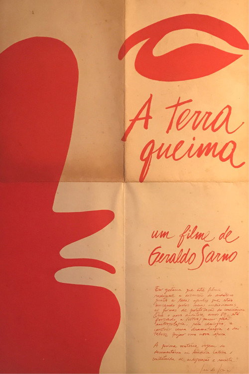 A Terra Queima (1984) poster
