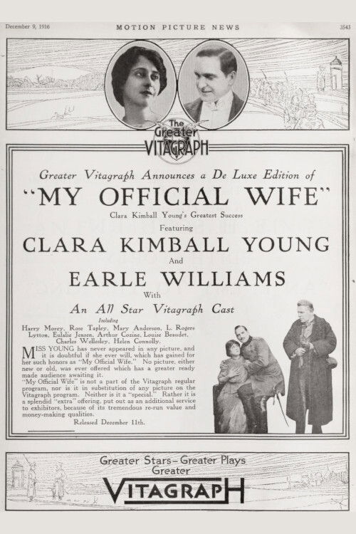 My Official Wife (1914) poster