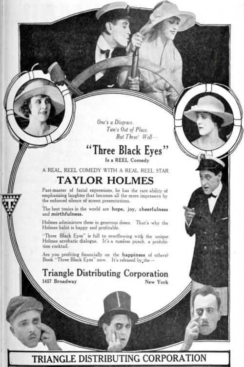 Three Black Eyes (1919) poster