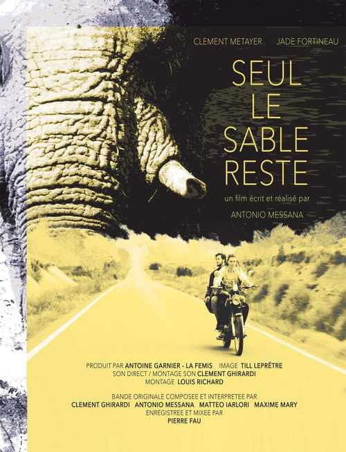 Seul le sable reste (2018) poster