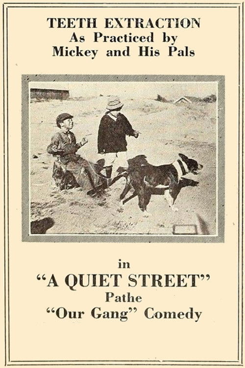 A Quiet Street (1922) poster