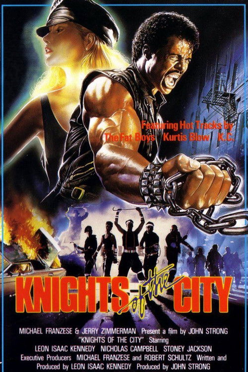 Knights of the City (1986) poster