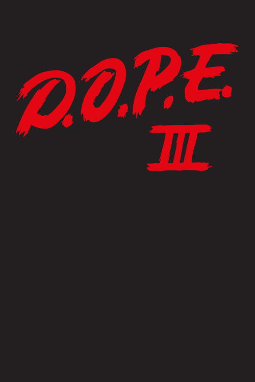 Dope 3 (2012) poster