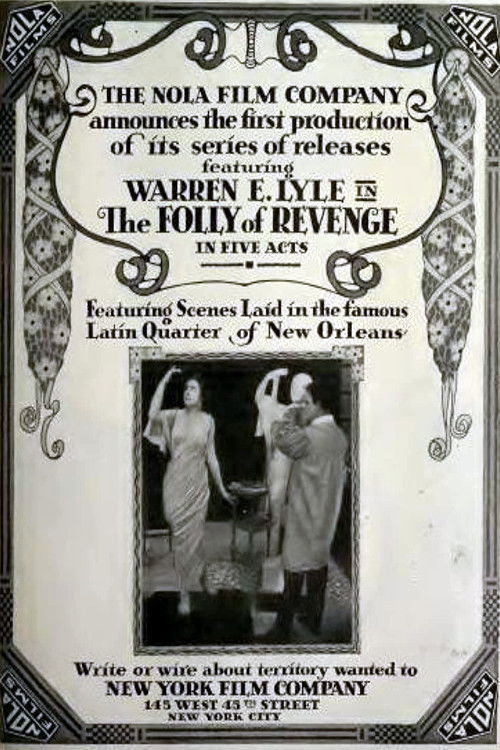 The Folly of Revenge (1916) poster