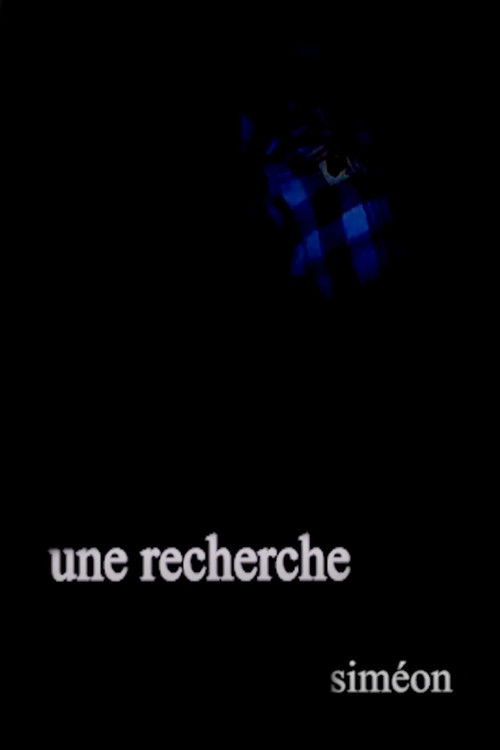 une recherche (2023) poster