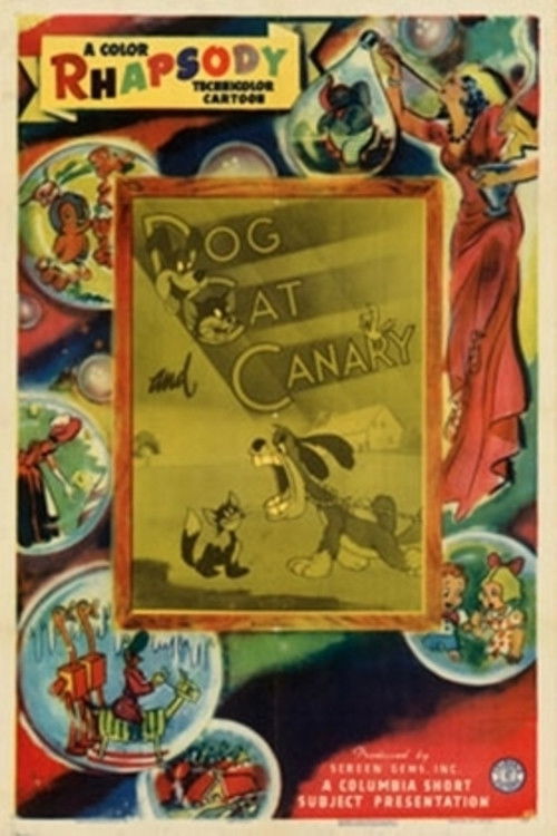 Dog, Cat, and Canary (1945) poster