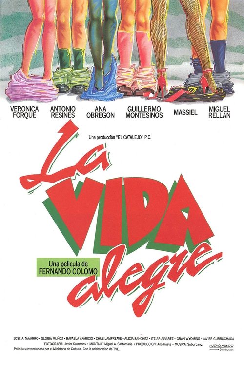 La vida alegre (1987) poster