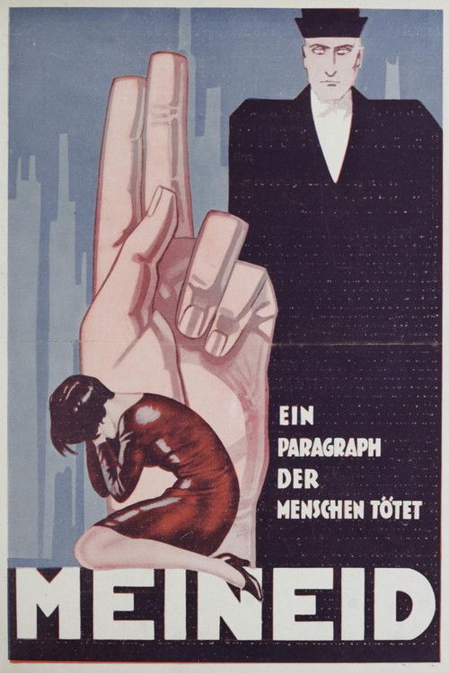 Meineid (1929) poster