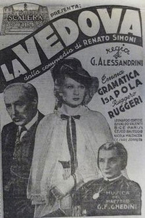 La vedova (1939) poster