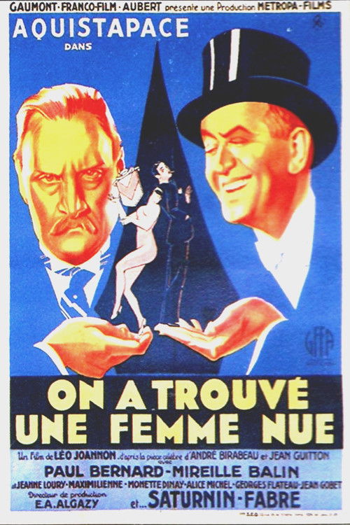 We Found a Naked Woman (1934) poster