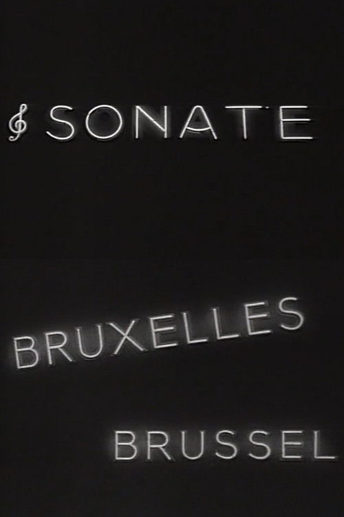 Sonate in Brussel (1955) poster