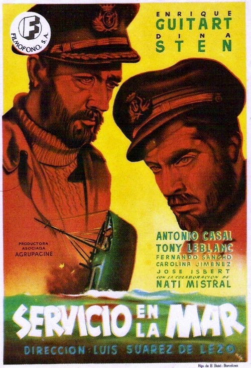 Servicio en la mar (1950) poster