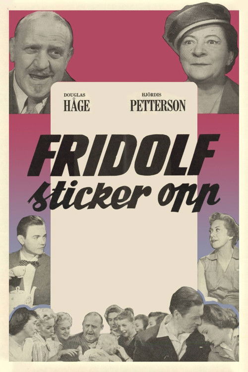 Fridolf sticker opp! (1958) poster