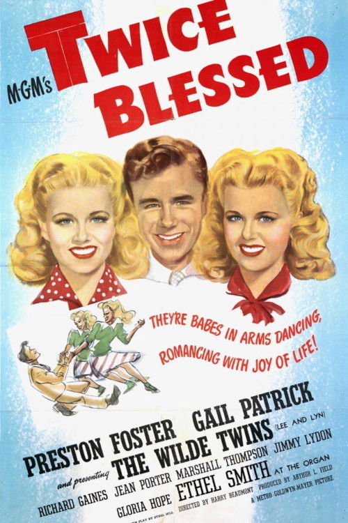 Twice Blessed (1945) poster