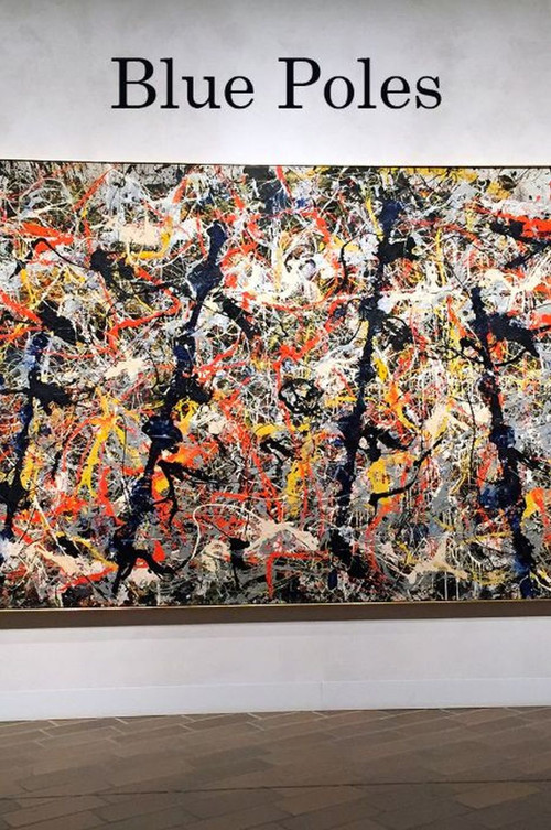 Jackson Pollock: Blue Poles (2019) poster