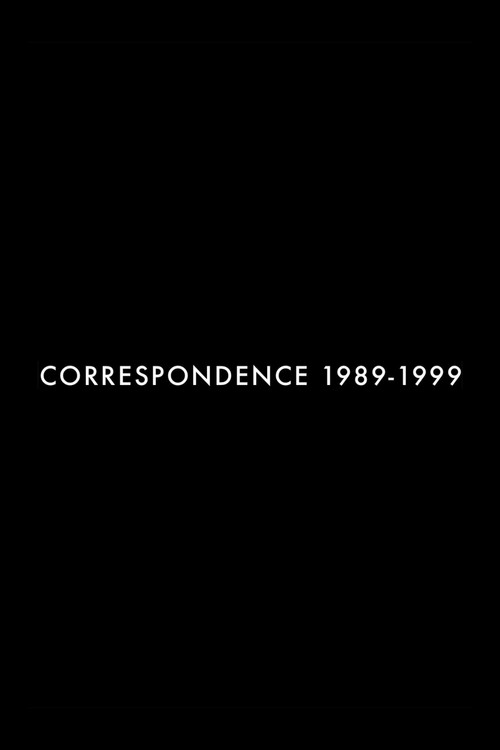 Correspondence 1989-1999 (2019) poster