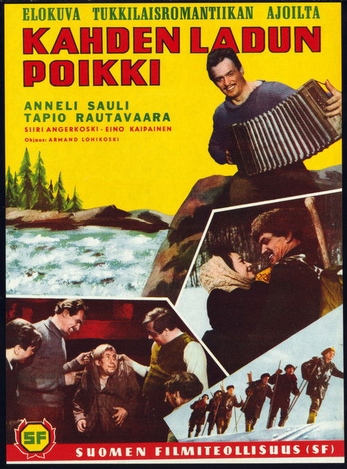 Kahden ladun poikki (1958) poster