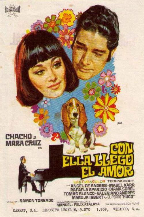 Con ella llegó el amor (1970) poster