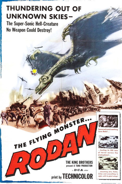 Rodan! The Flying Monster (1957) poster