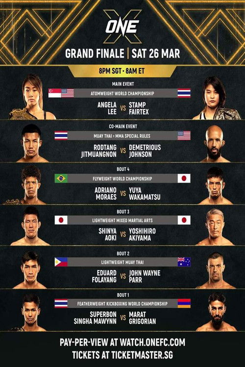 One Championship: X (2022) poster