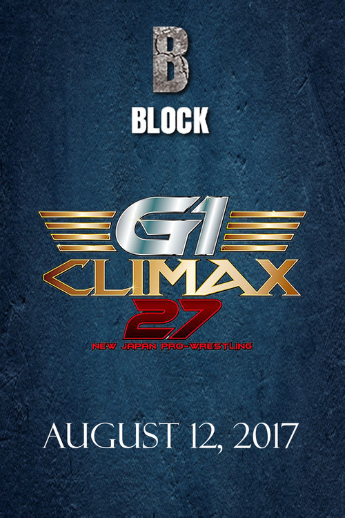 NJPW G1 Climax 27: Day 18 (2017) poster