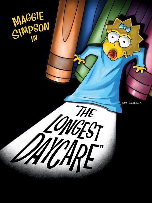 Maggie Simpson in "The Longest Daycare" (2012) poster
