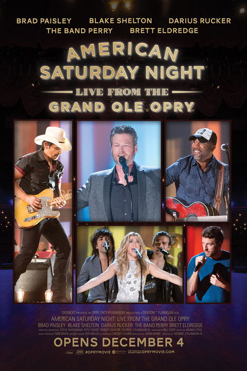 American Saturday Night: Live from the Grand Ole Opry (2015) poster