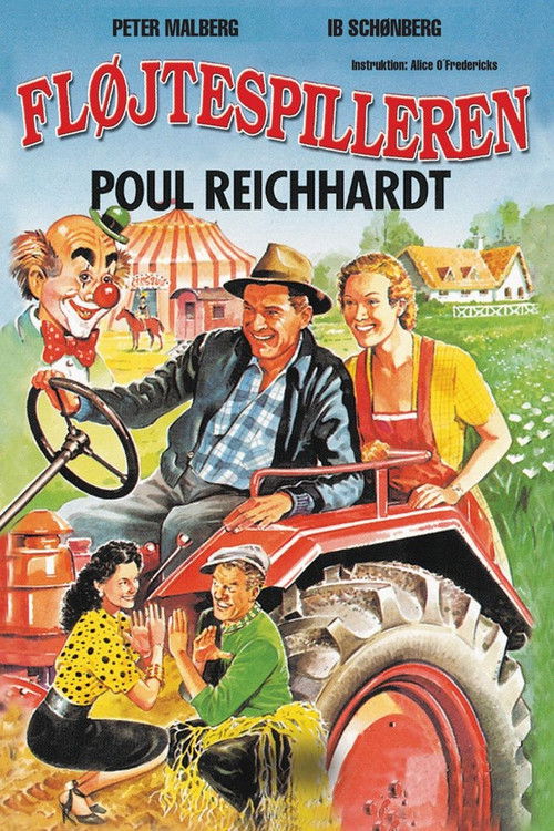 Fløjtespilleren (1953) poster