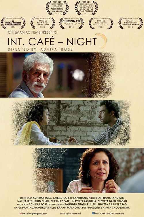 INT. CAFÉ – NIGHT (2014) poster