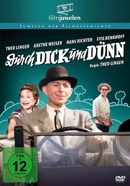 Durch dick und dünn (1951) poster