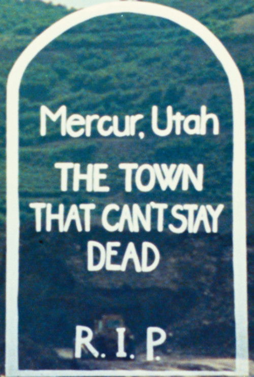 Mercur: The Town that Can't Stay Dead (1983) poster