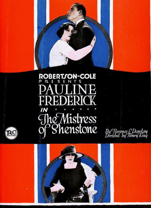 The Mistress of Shenstone (1921) poster