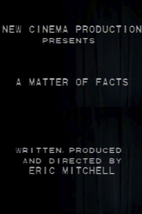 A Matter of Facts (1982) poster