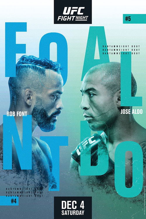 UFC on ESPN 31: Font vs. Aldo (2021) poster