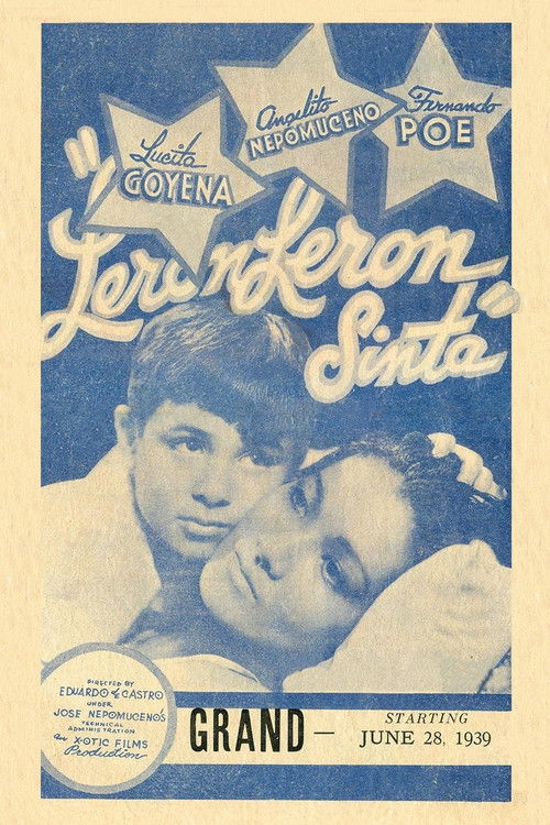 Leron Leron Sinta (1939) poster