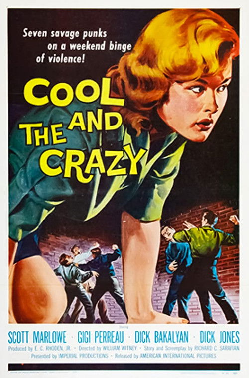 The Cool and the Crazy (1958) poster