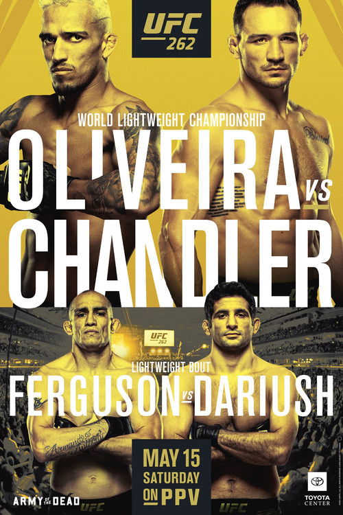 UFC 262: Oliveira vs. Chandler (2021) poster