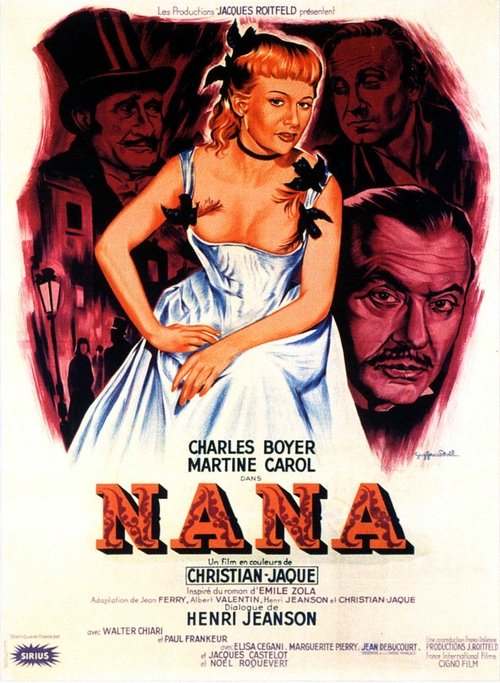 Nana (1955) poster