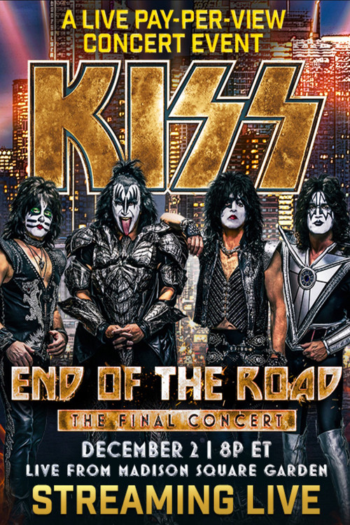 KISS: End of the Road (2023) poster
