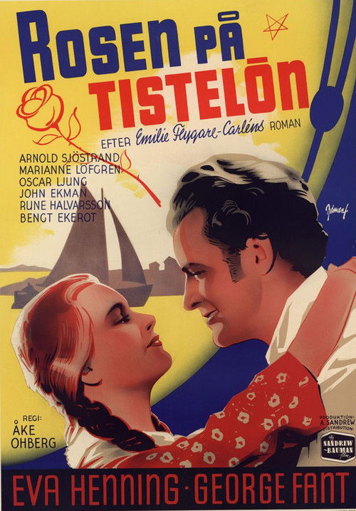 Rosen på tistelön (1945) poster