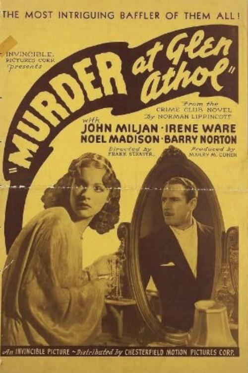 Murder at Glen Athol (1936) poster