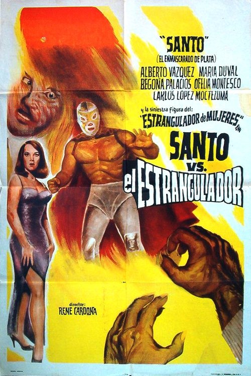 Santo vs. el estrangulador (1965) poster