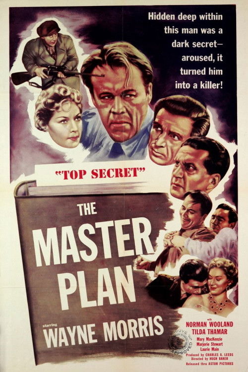 The Master Plan (1954) poster