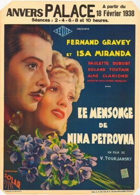The Lie of Nina Petrovna (1937) poster