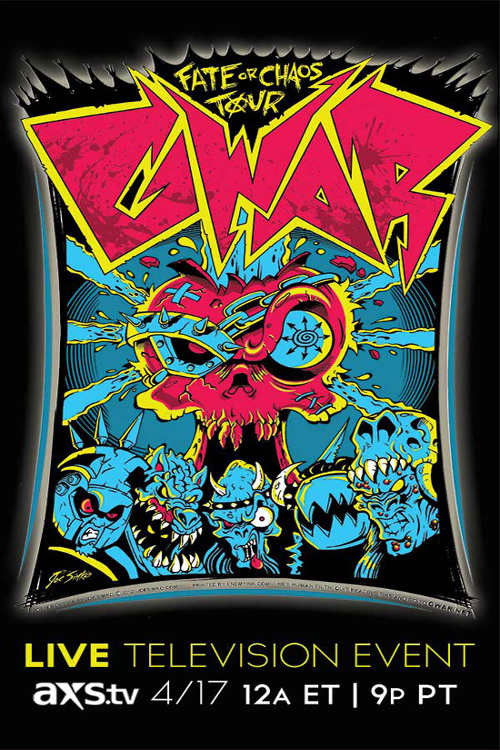 GWAR: Fate or Chaos Tour 2013 (2013) poster